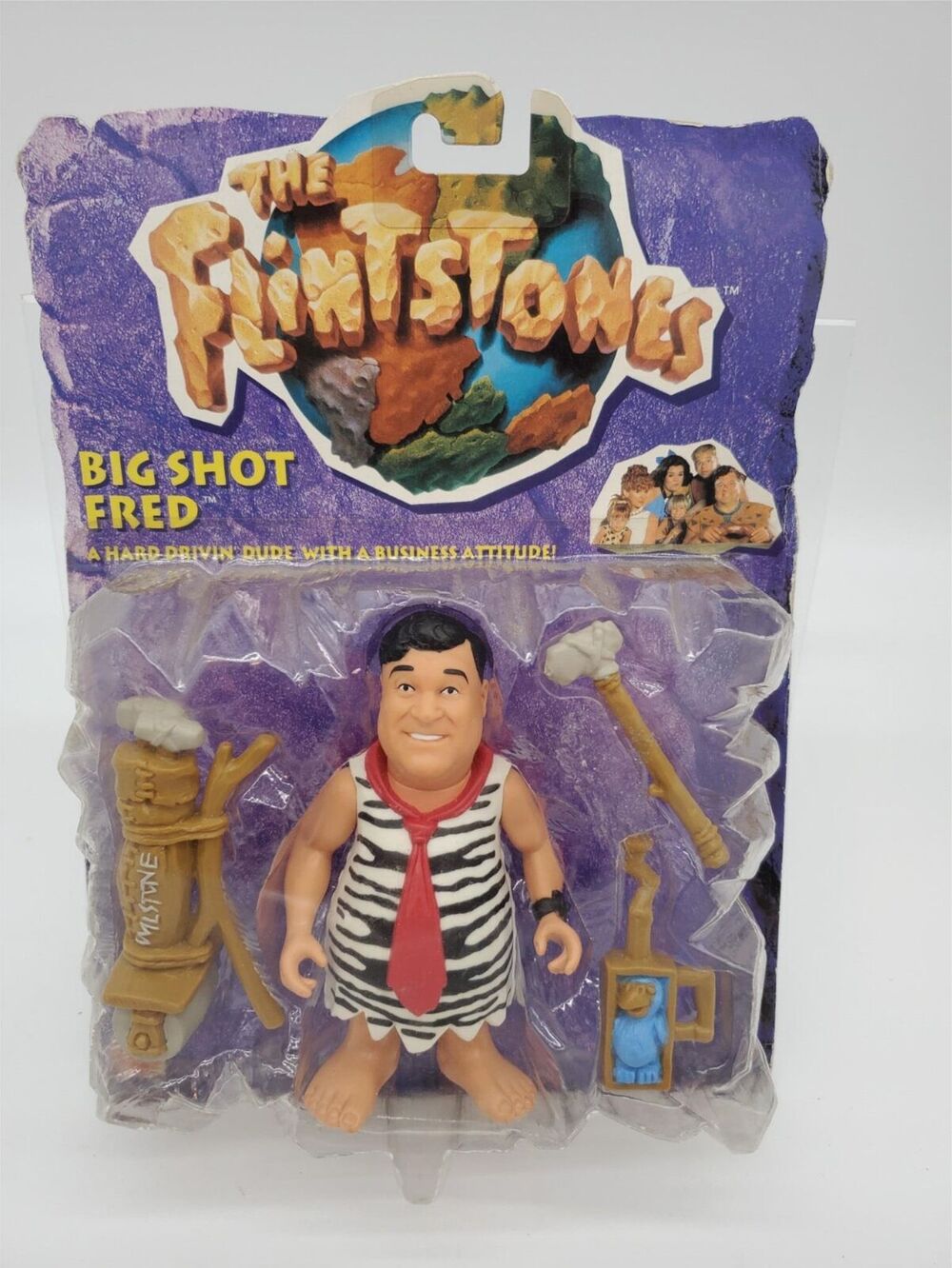 Fred Flintstone Big Shot Fred Actin Figure - The Flintstones The Movie